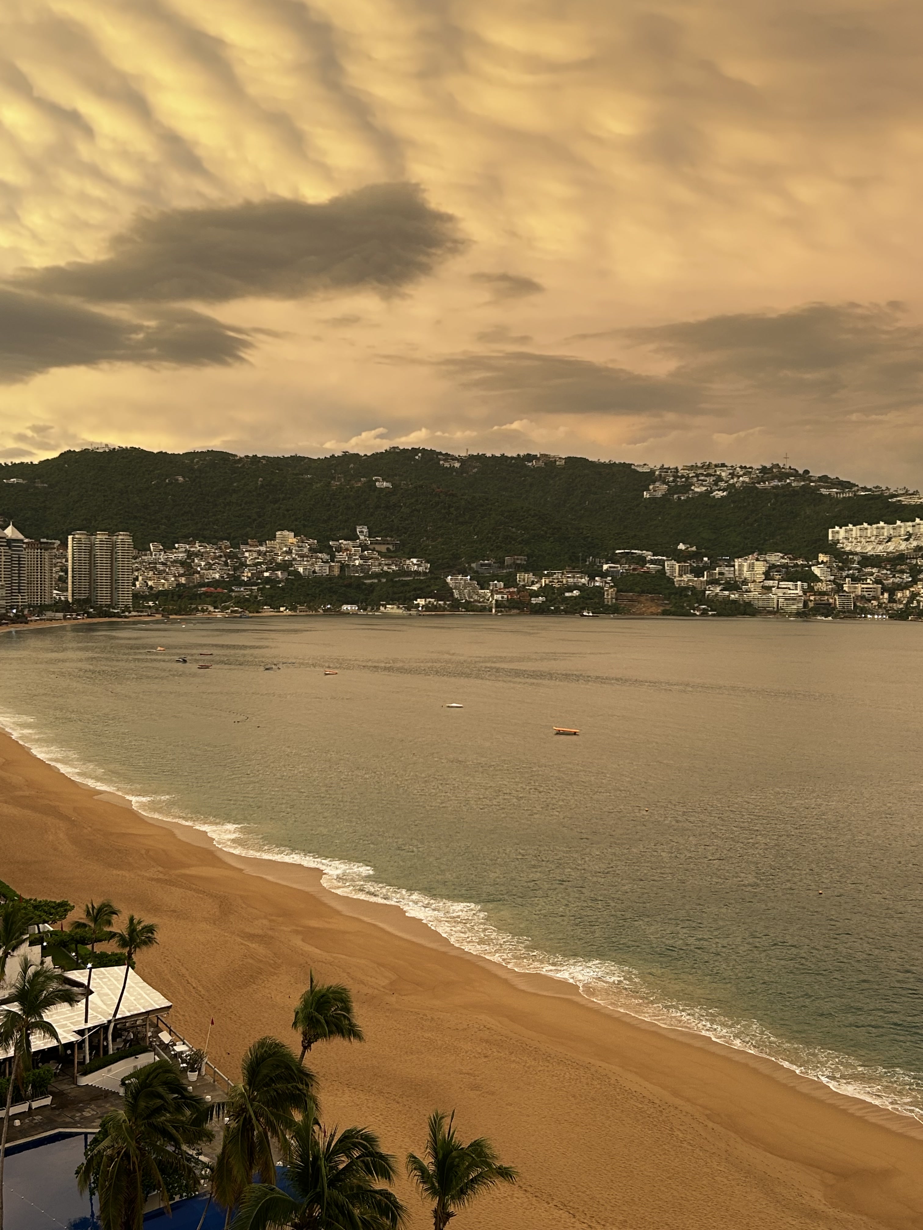 Sunset on Icacos Beach, Acapulco